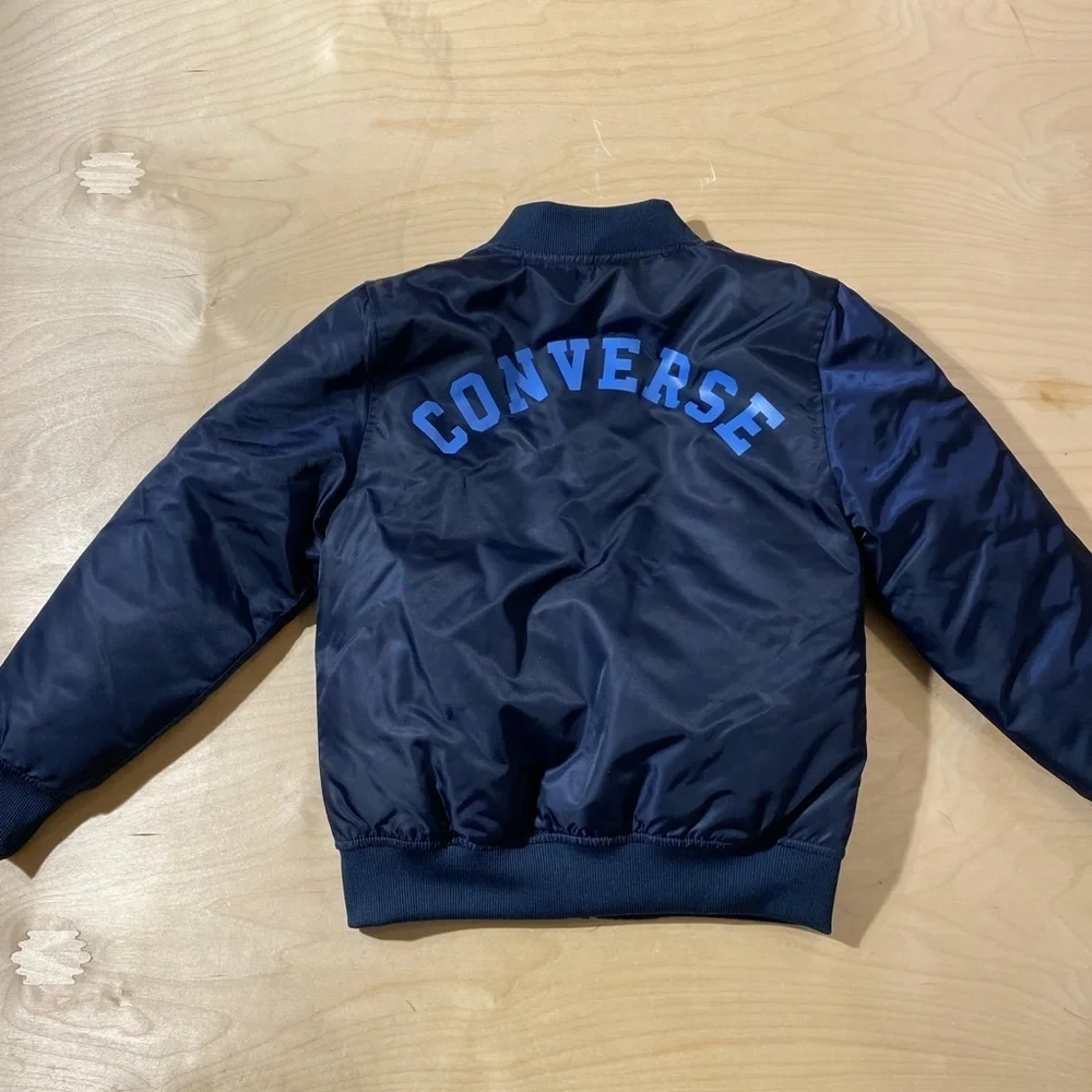 Converse Kids Navy Bomber Jacket Small (IZ)